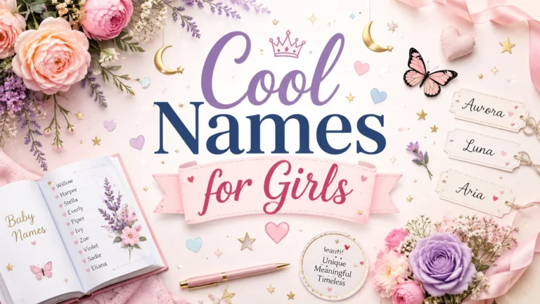 cool names for girls