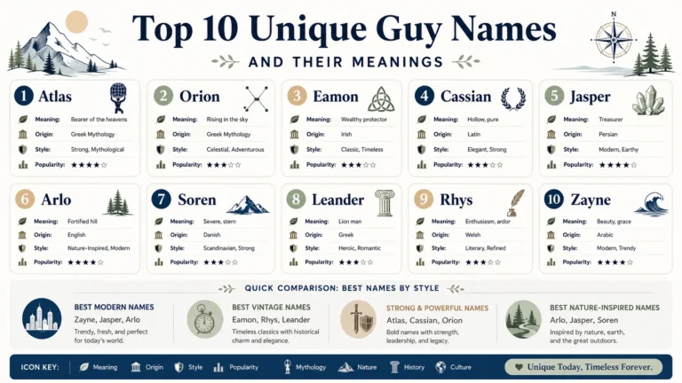 unique guy names