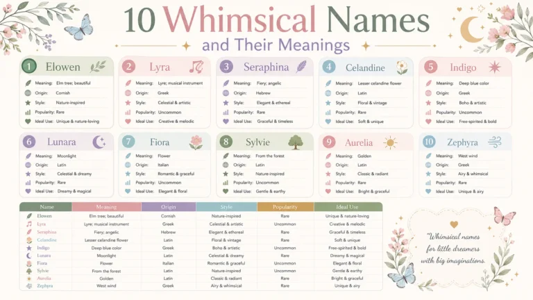 whimsical names