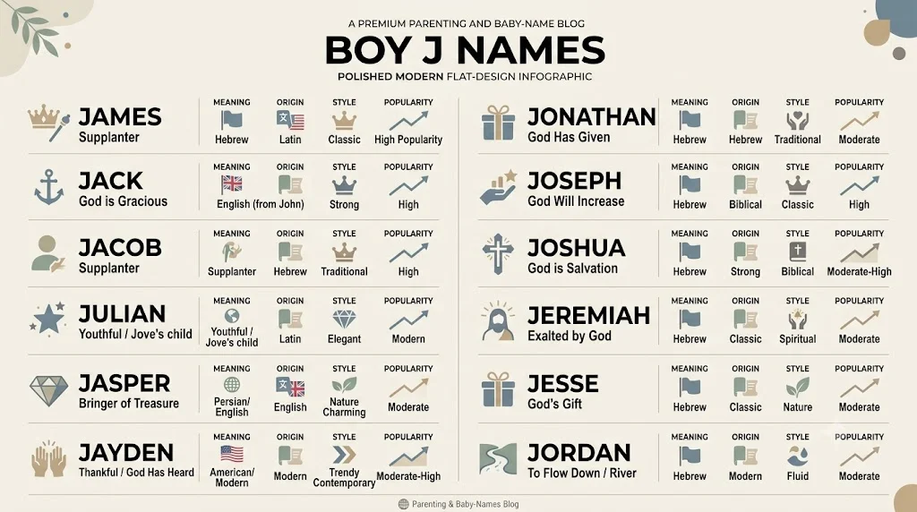 boy j names
