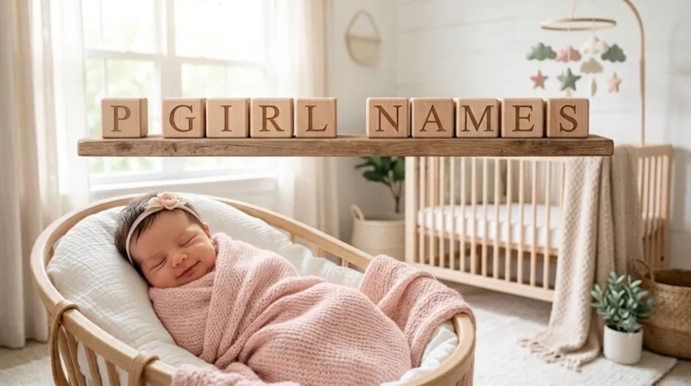 p girl names