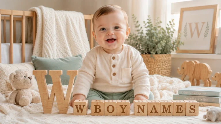 w boy names