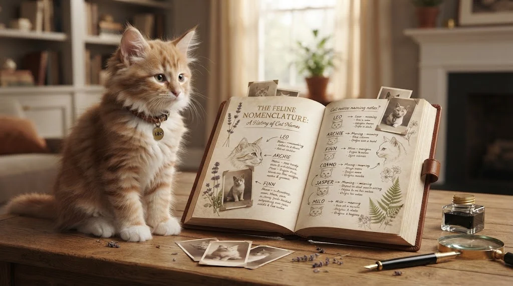 cute boy cat names