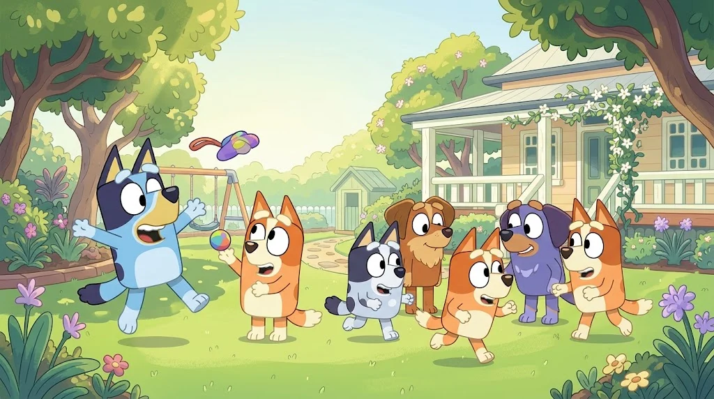 bluey friends names