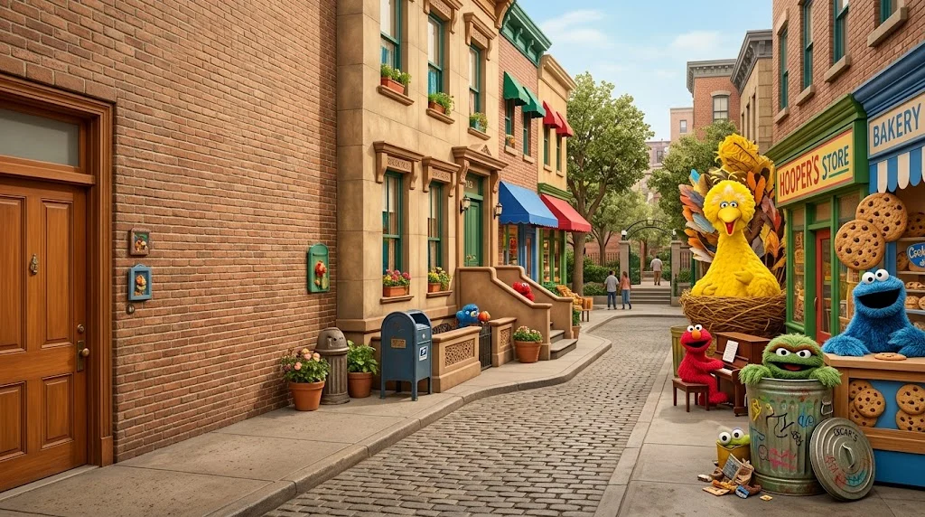 sesame street characters names